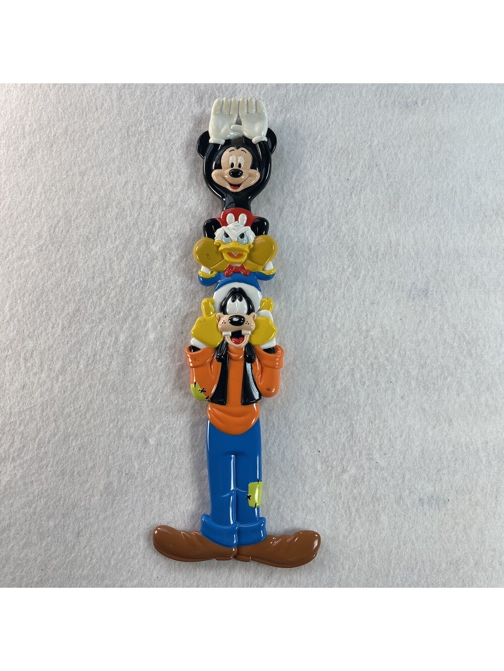 Vintage Disney World Back Scratcher Mickey Donald Goofy 15” Souvenir